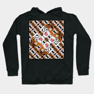 Big cat face Hoodie